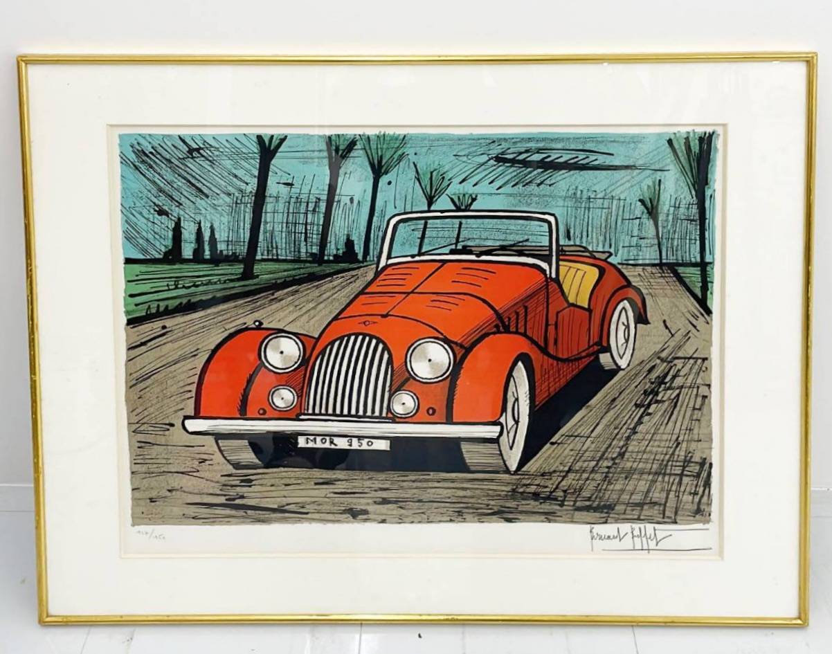 ベルナール・ビュッフェ（Bernard Buffet） リトグラフ「モーガン