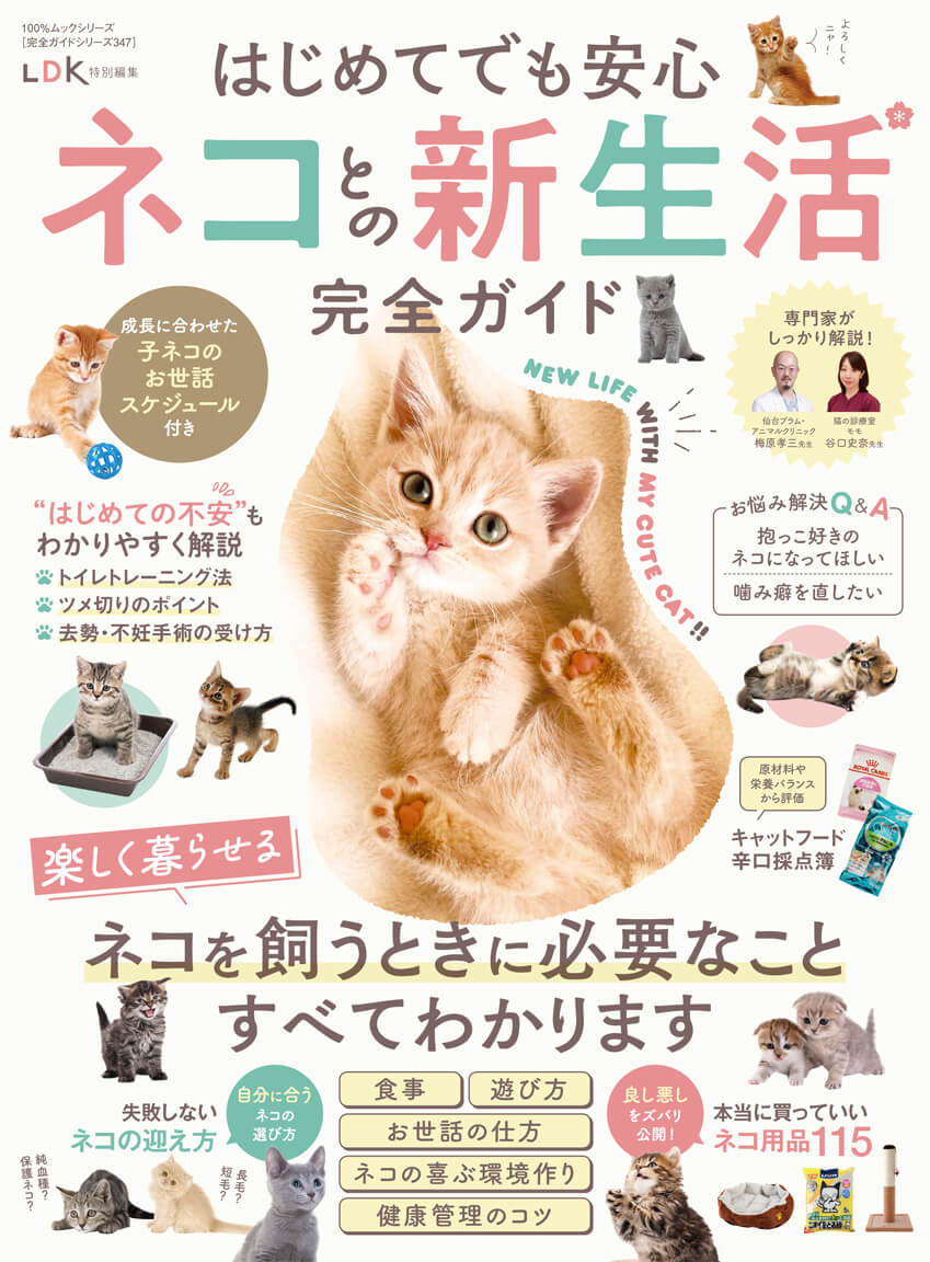 完全ガイドシリーズ347] はじめてでも安心 ネコとの新生活完全ガイド