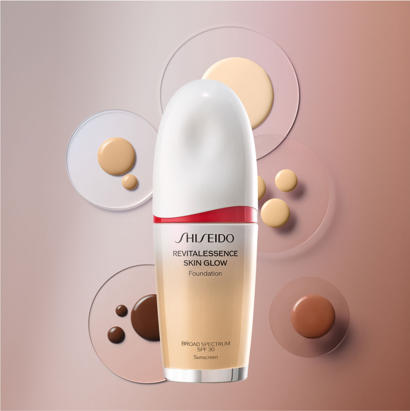 REVITALESSENCE SKIN GLOW Foundation SPF 30 | SHISEIDO