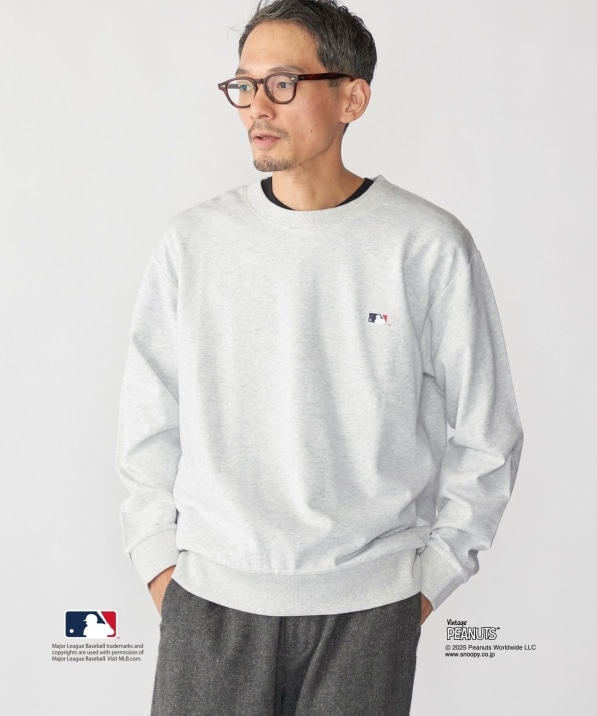 WEB限定】SHIPS: VINTAGE PEANUTS×MLB プリント クルーネック