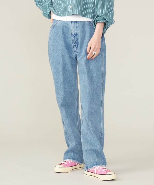 SHIPS NINE CASE:〈手洗い可能〉カットオフ デニム◇｜ SHIPS 公式サイト