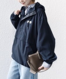 SHIPS Primary Navy Label:〈手洗い可能〉ALBINIコットンビッグワイズ