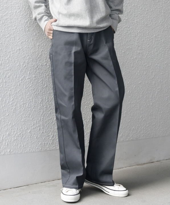 SHIPS any別注】Dickies:〈洗濯機可能〉874 T/C ツイル チノパンツ