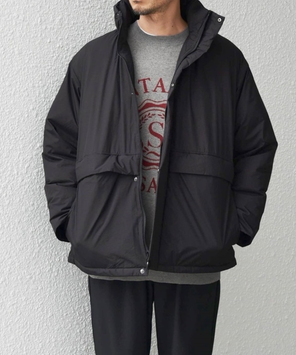 SHIPS any: ワッシャー ナイロン ダウン / 中綿 ミックス スピンドル