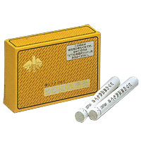 ビワ葉温灸用細棒もぐさ（12本入り）【三栄商会】