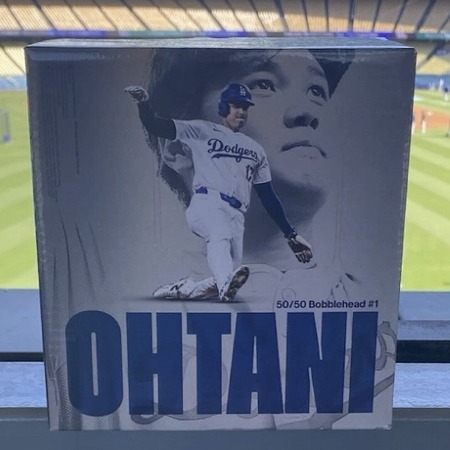 250515 5/15来場者限定 大谷翔平 ボブルヘッド ドジャース50/50