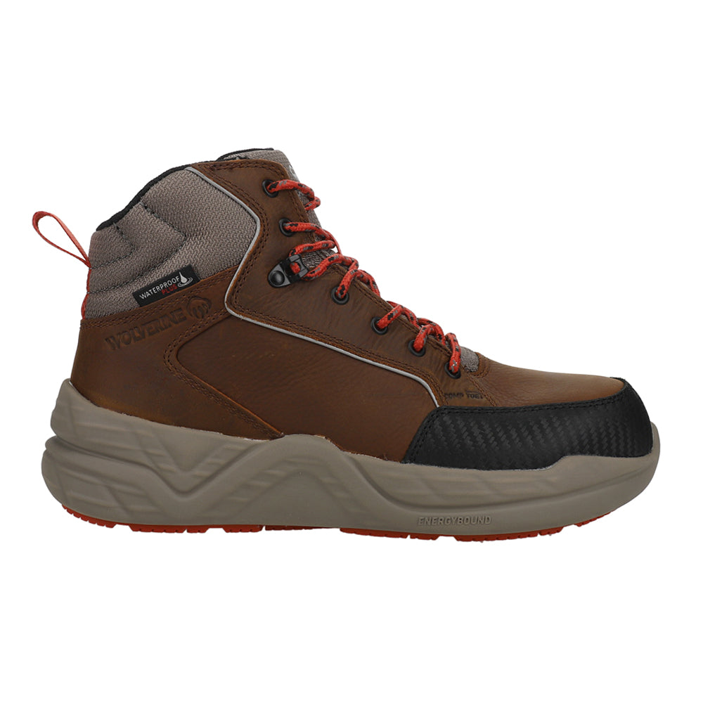 Shop Brown Mens Wolverine Proshift Mid LX 6 Inch Slip Resistant