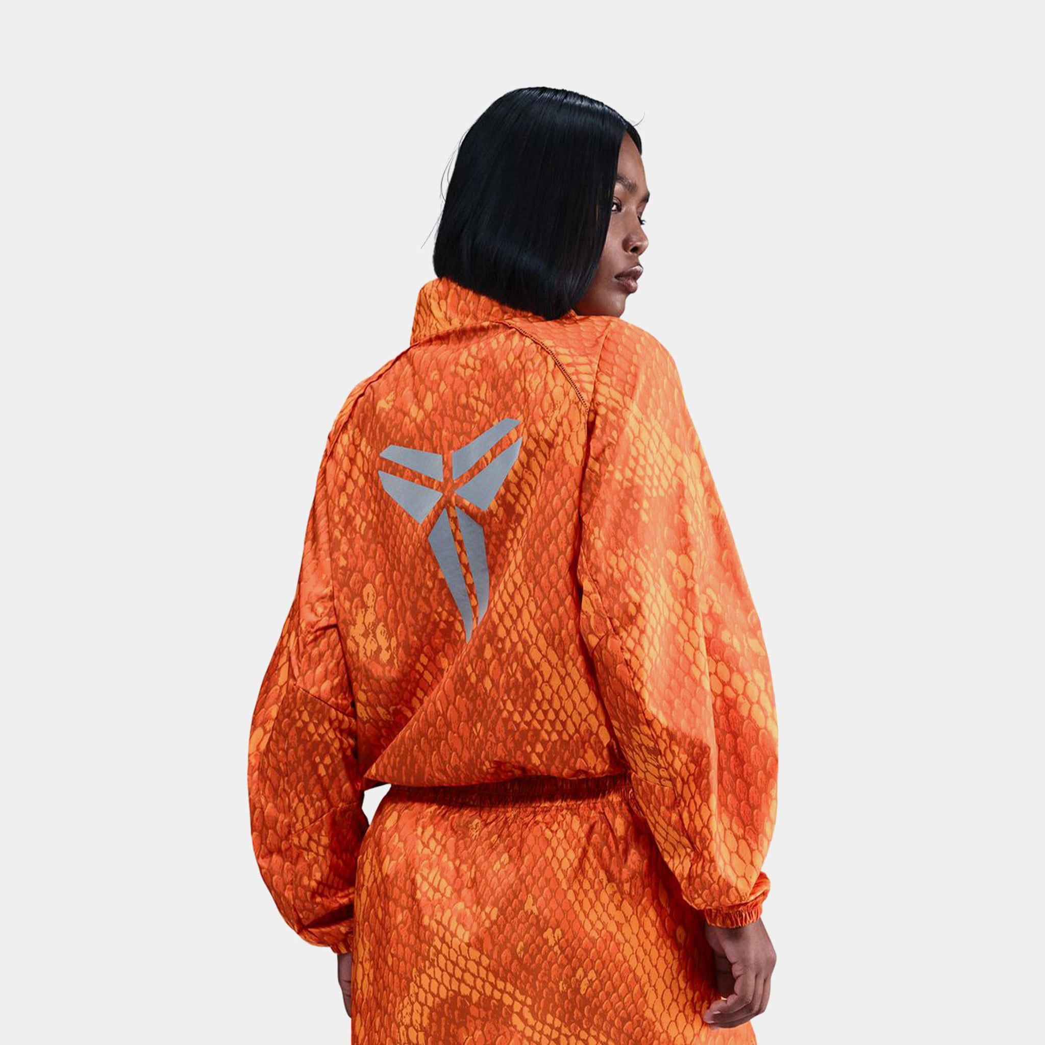 Nike Kobe Bryant Lightweight Woven Jacket Safety Orange White