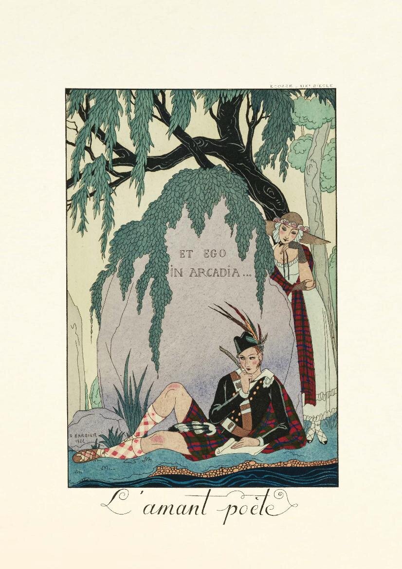 2026年]チャリティーカレンダー（ジョルジュ・バルビエによる版画集