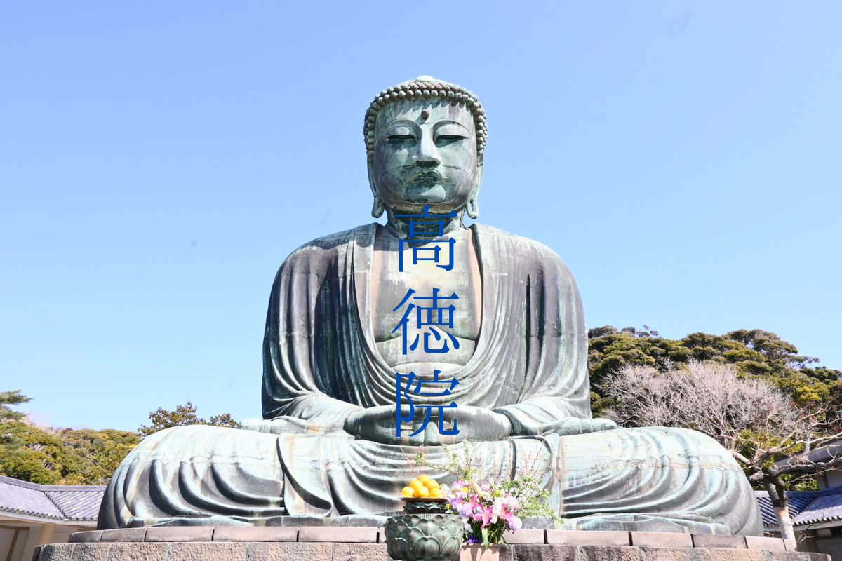 注目は右の頬 ～高徳院 鎌倉大仏～ - かまふち