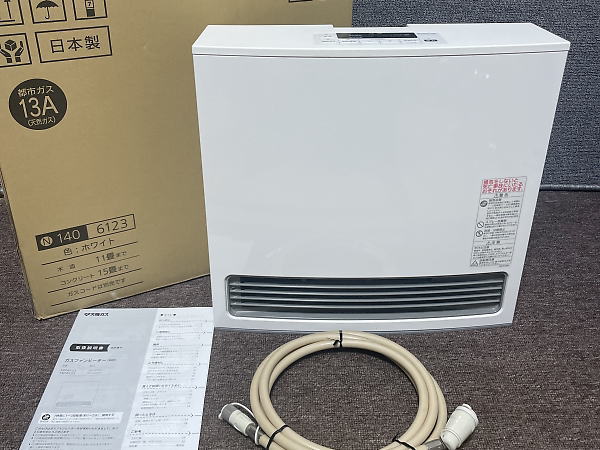 大阪ガス ガスファンヒーター ～15畳用 140-6123 (2022年製)を出張買取