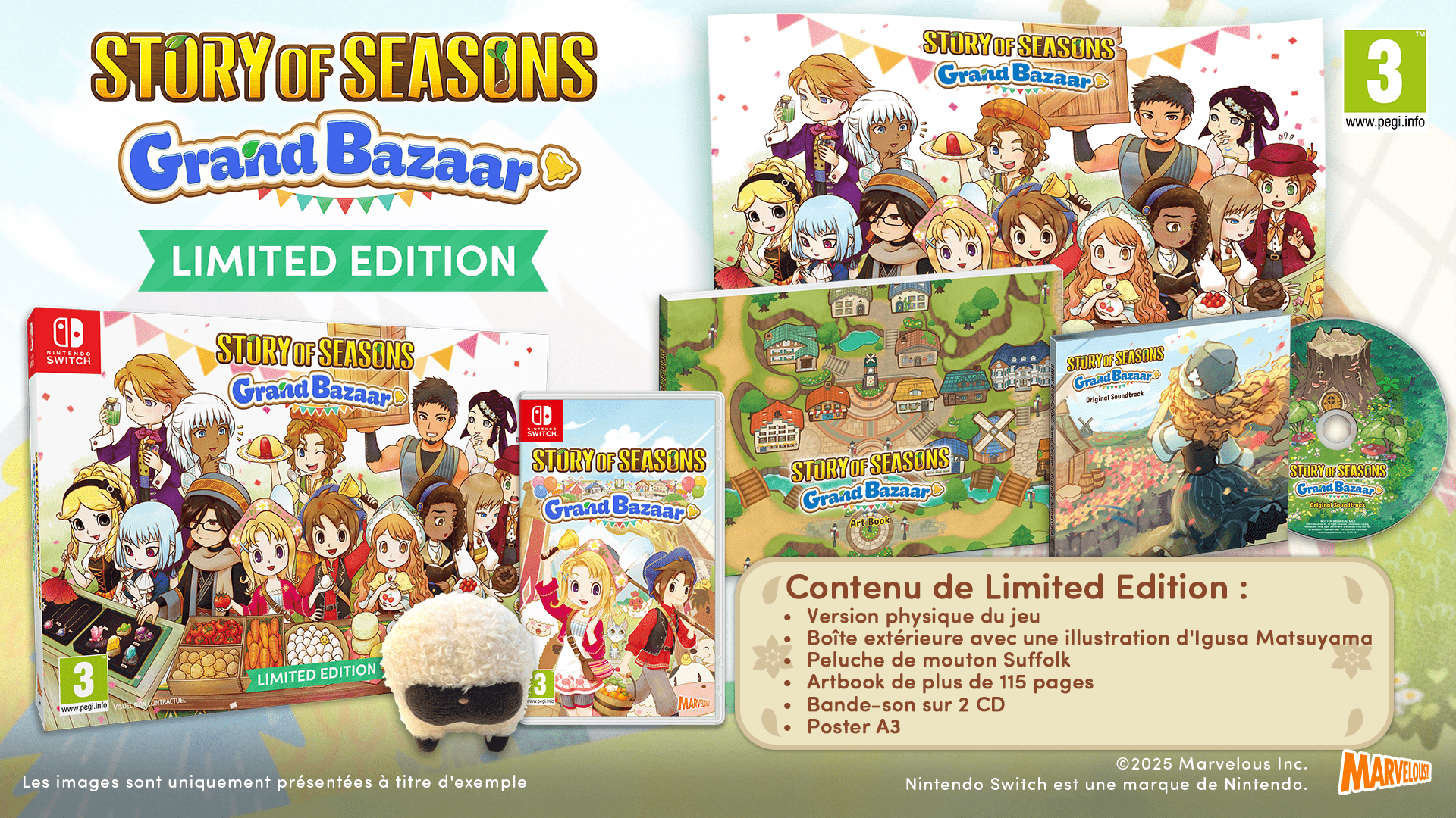 Story of Seasons: Grand Bazaar Limited Edition SWITCH