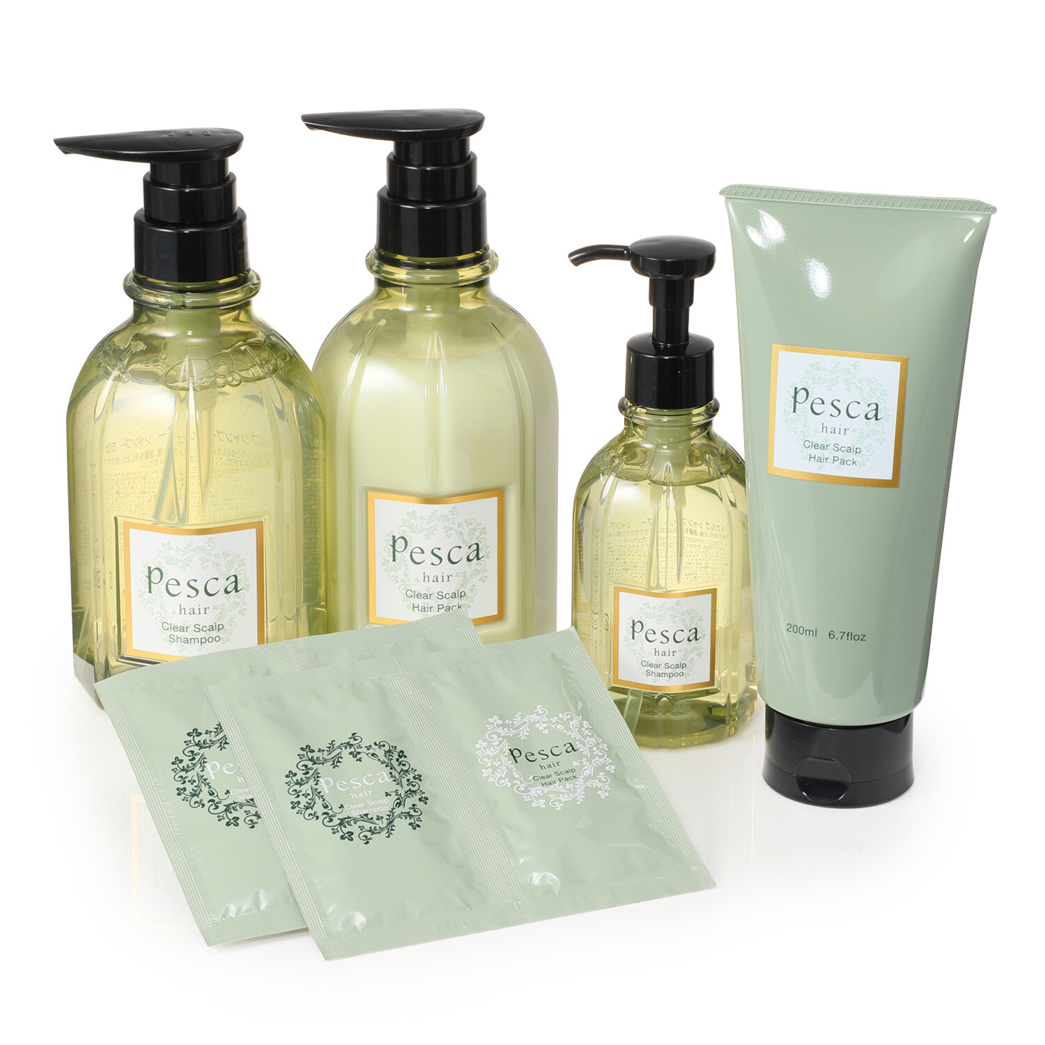 ペスカ スキンケア発想で開発！ 頭皮を健やかに保ち ハリコシのある髪