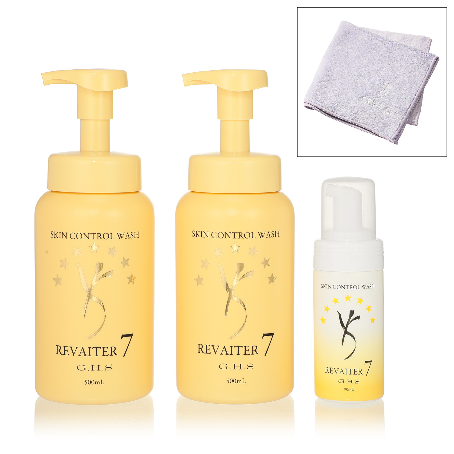 ジーエイチエス 濃密泡でお顔・身体の 摩擦レス洗浄ケア 潤いのある