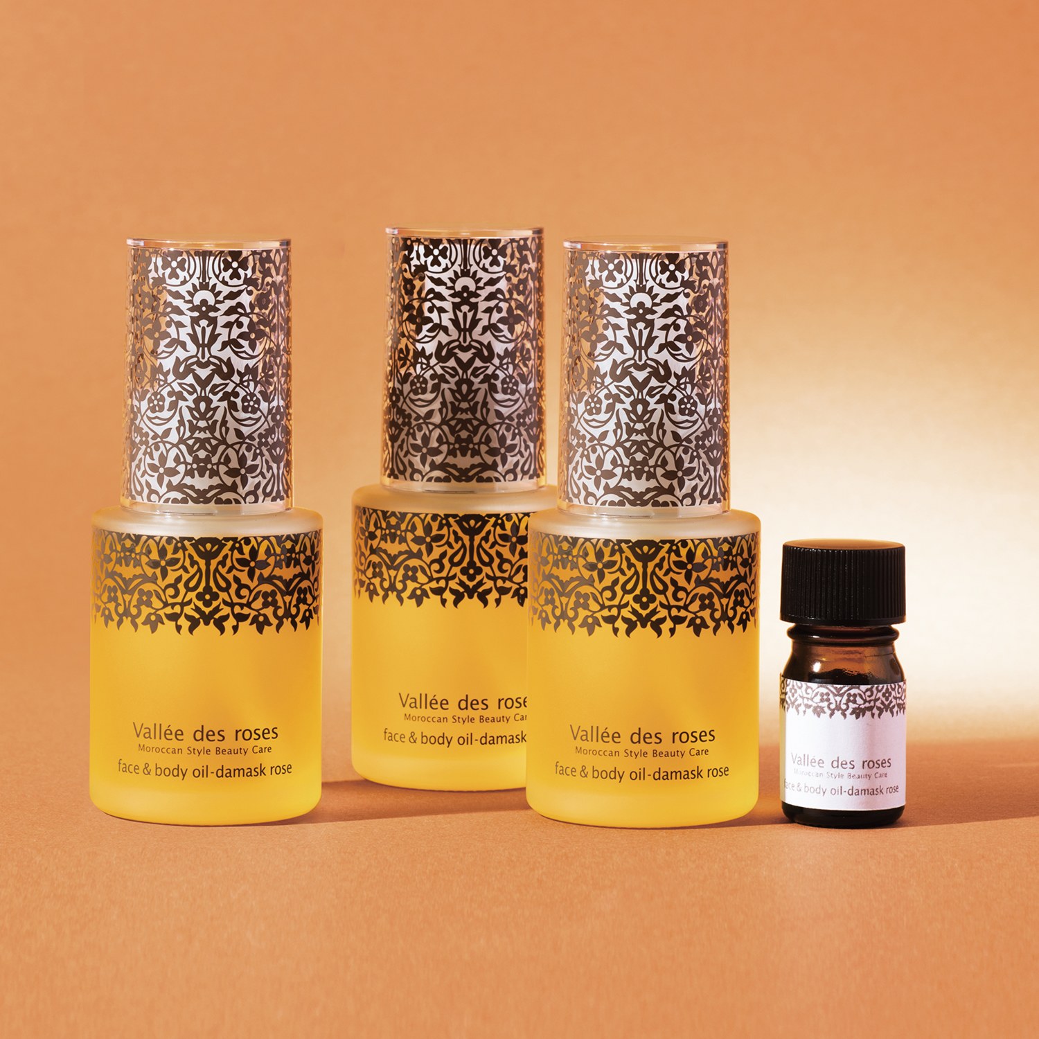 ヴァレ ド ローズ 美容成分100％！ ハリツヤ潤い肌へ導く フェイス