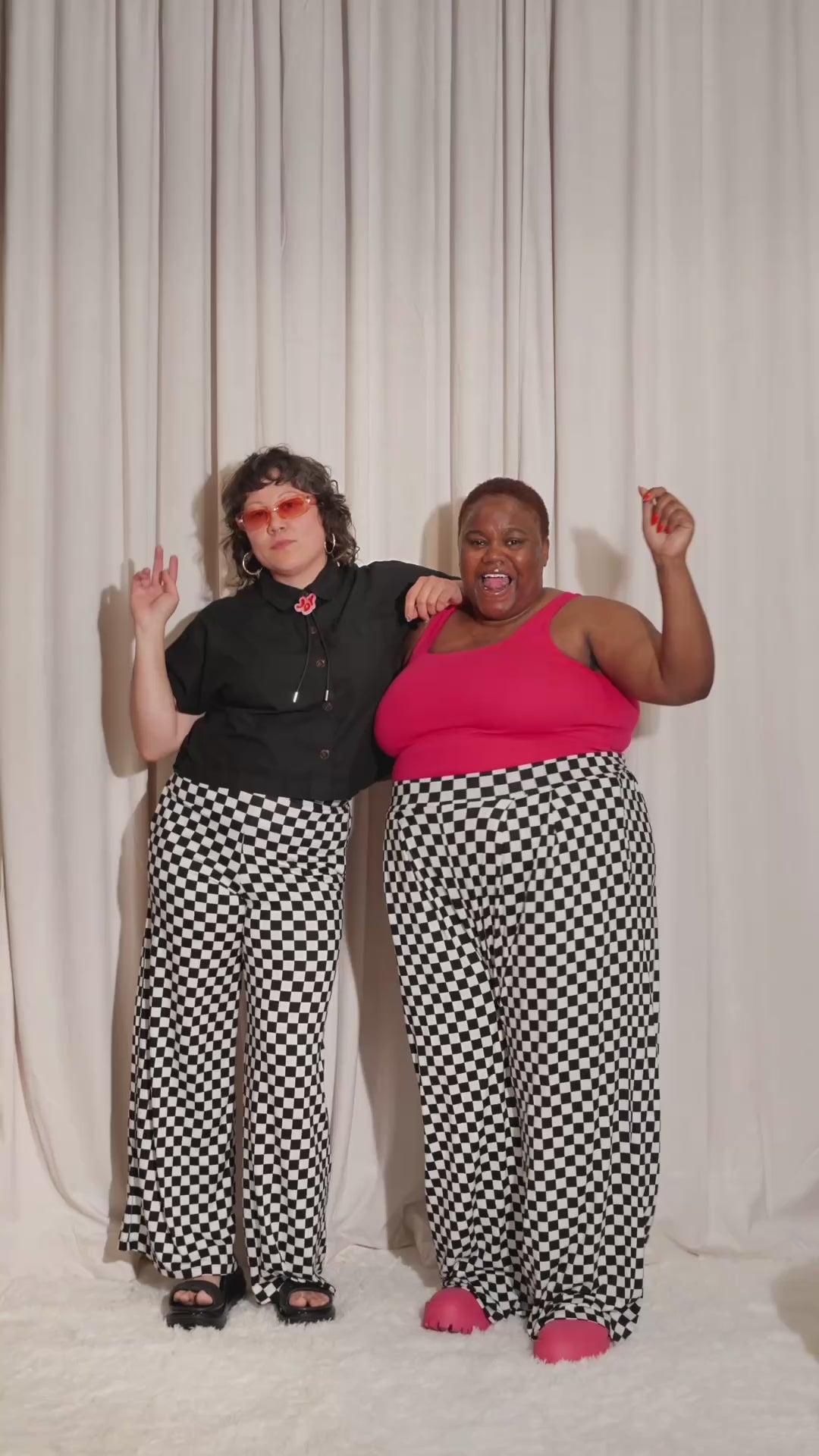 Hyper-Fixation Check Pants – joytoast