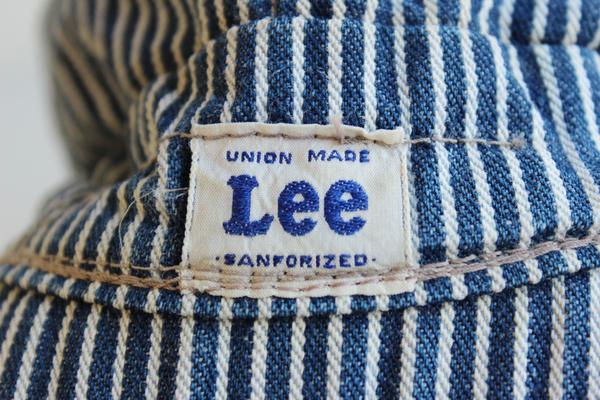 50s Leeリー ヒッコリーワークキャップ 55cm - Sixpacjoe Web Shop