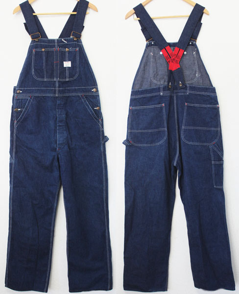 60s BIGMACビッグマック ローバック デニム オーバーオール