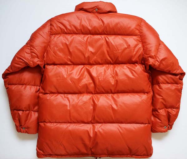 70s TETON Woolrichウールリッチ ダウンジャケット オレンジ L