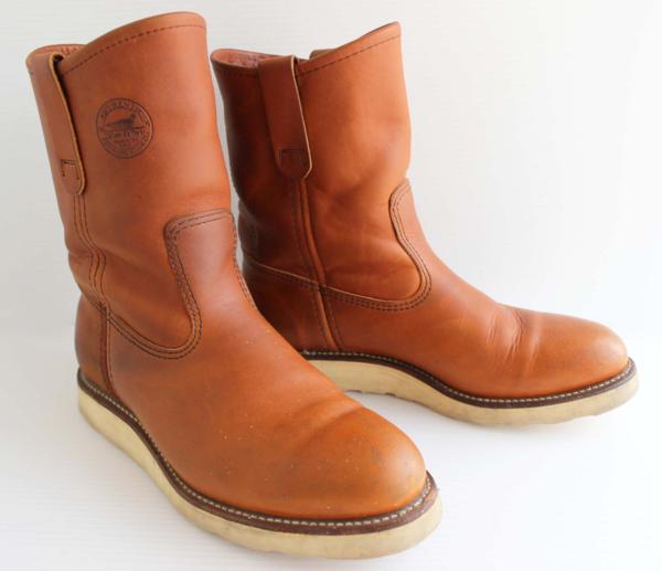 90s USA製 REDWINGレッドウイング 866 緑犬タグ アイリッシュセッター
