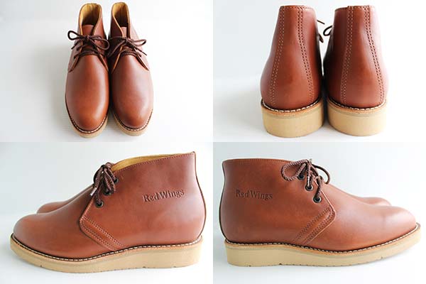 USA製 REDWINGレッドウイング 595 チャッカブーツ 茶 8 - Sixpacjoe