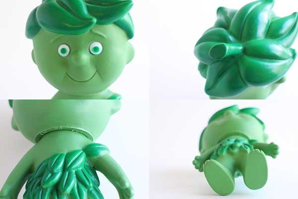 70s グリーンジャイアント リトルスプラウト ソフビ ドール