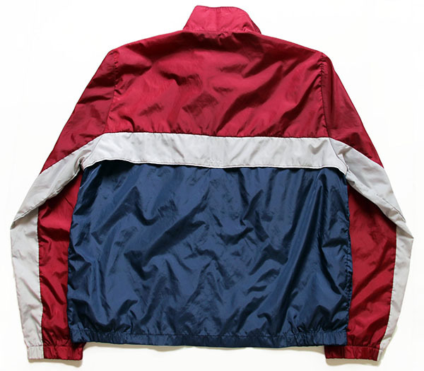 80s NIKEナイキ マルチカラー 切り替え ナイロンジャケット L