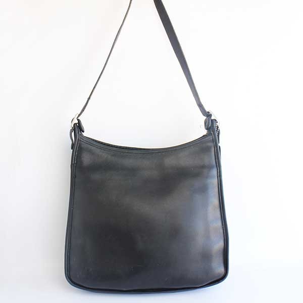 USA製 COACH オールド コーチ レザー ハンドバッグ 黒☆9073