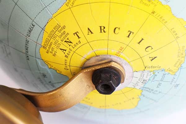 70s USA製 George. F. Cram 地球儀 9インチ - Sixpacjoe Web Shop