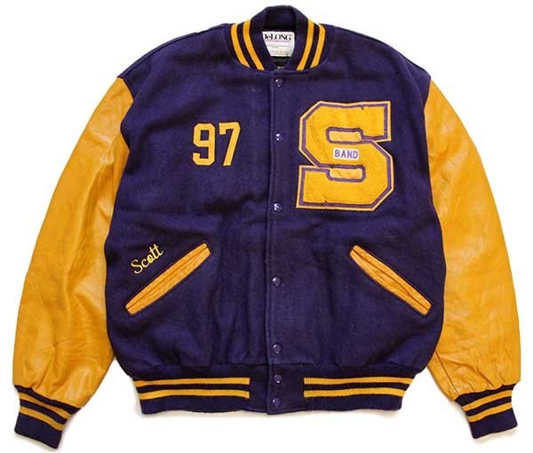 90s DeLONGデロング パッチ付き キルティングライナー メルトン ウール