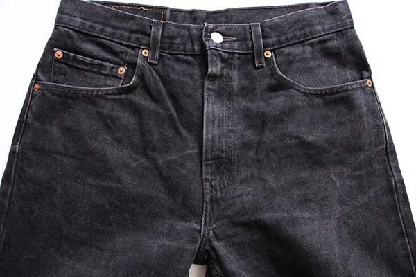 90s Levi'sリーバイス 505 ブラック デニムパンツ w33☆40 - Sixpacjoe