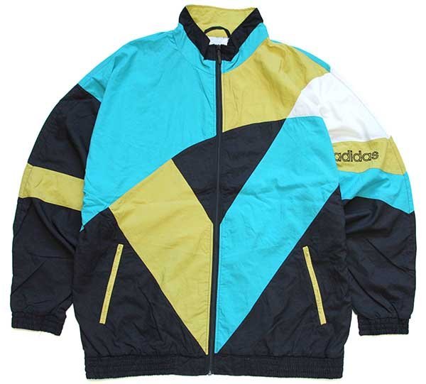 90s adidasアディダス マルチカラー 切り替え Tactel ナイロン