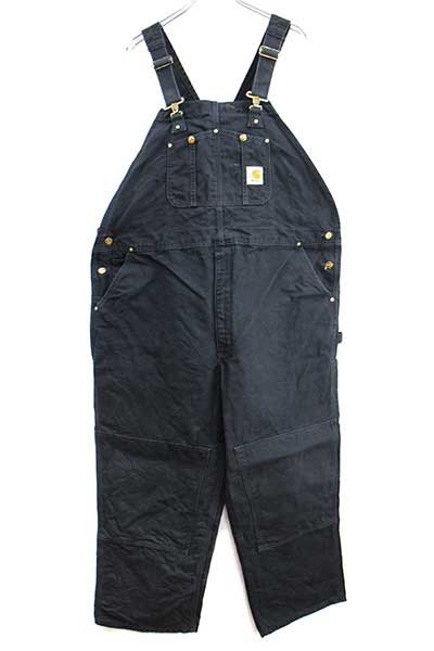 メキシコ製 carharttカーハート ダック地 ダブルニー オーバーオール