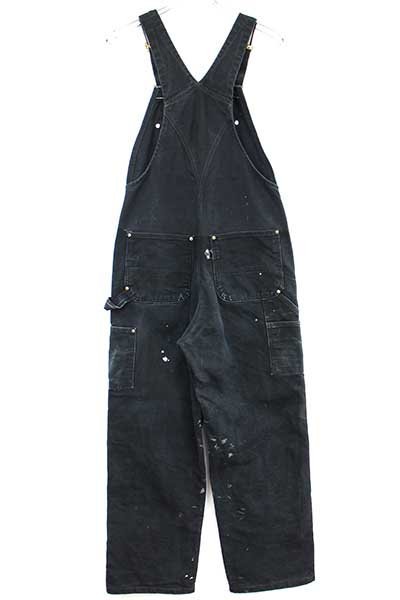 carharttカーハート ダック地 ダブルニー オーバーオール ペンキ飛び