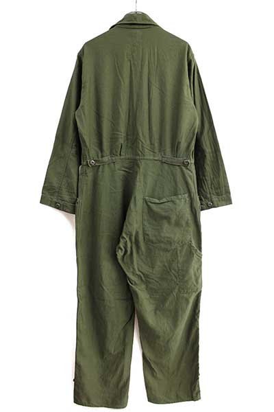 80s 米軍 U.S.ARMY コットンサテン カバーオール オールインワン