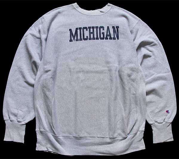 90s メキシコ製 Championチャンピオン MICHIGAN リバースウィーブ