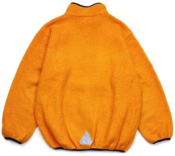 90s L.L.Bean パイル フリースジャケット マンゴー KIDS XL