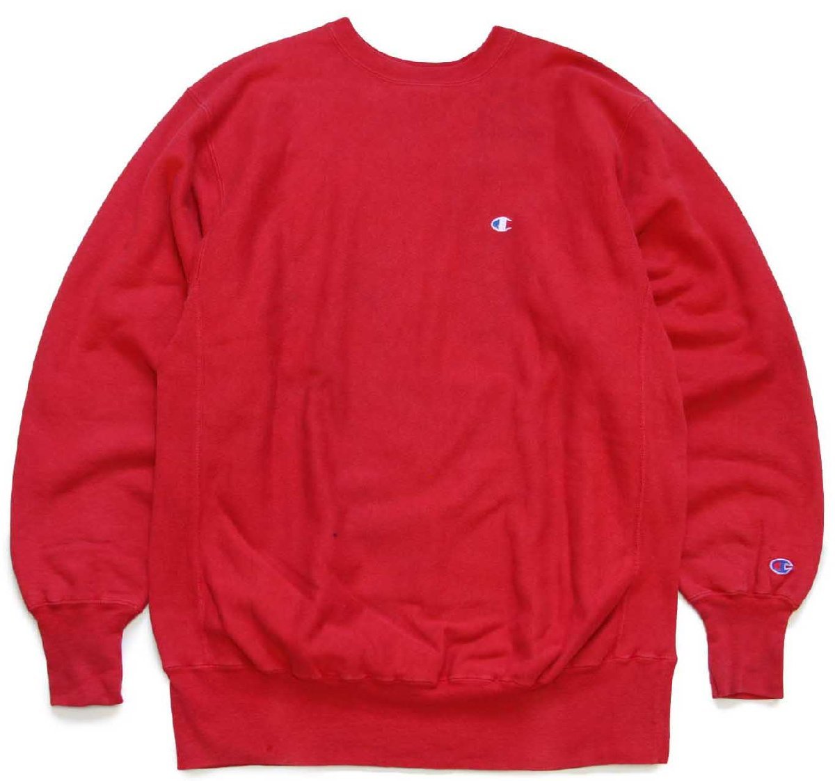 90s USA製 Championチャンピオン 青目 ワンポイント リバースウィーブ