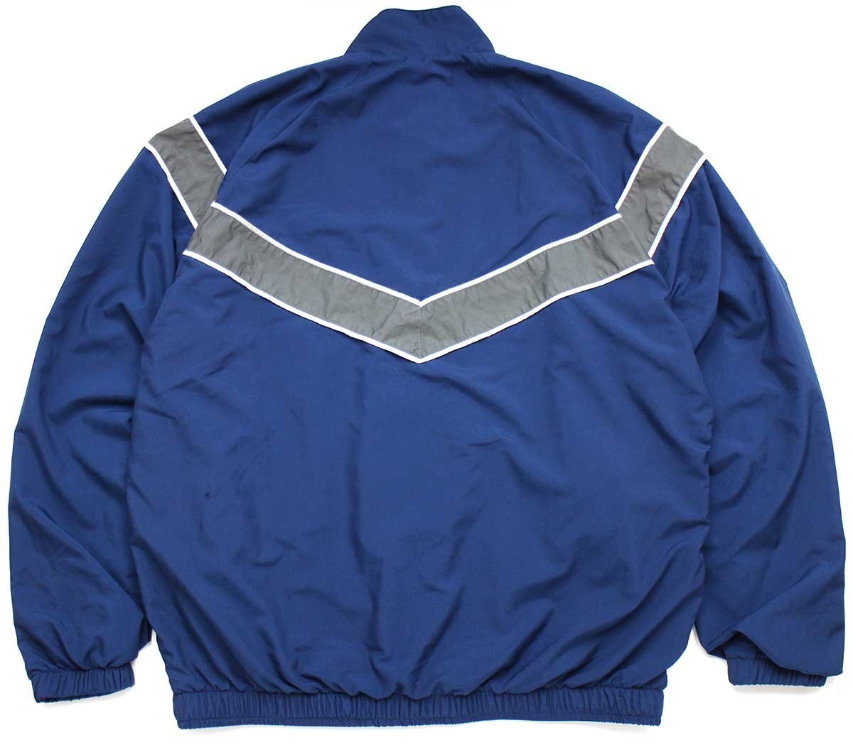 19 米軍 U.S.AIR FORCE PTU トレーニング ナイロンジャケット 紺 S-R