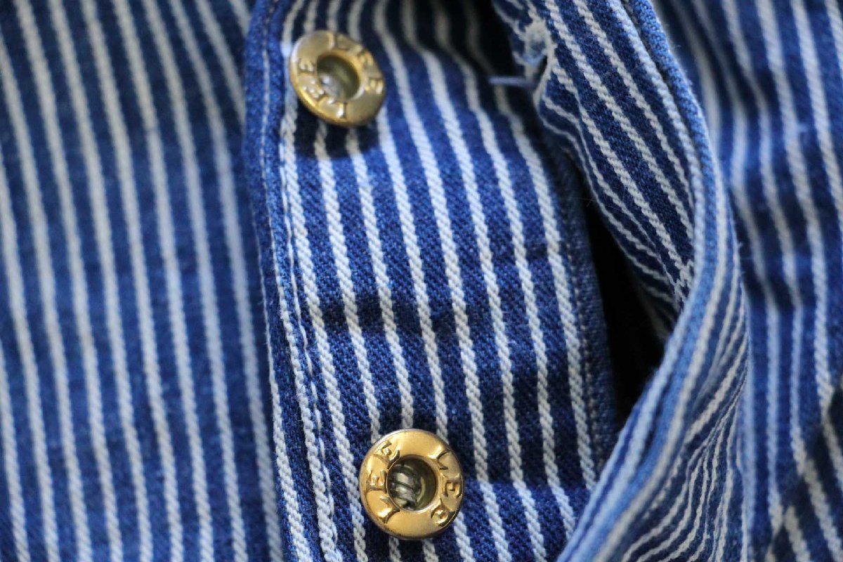 60s USA製 Leeリー ヒッコリー ストライプ オーバーオール w41