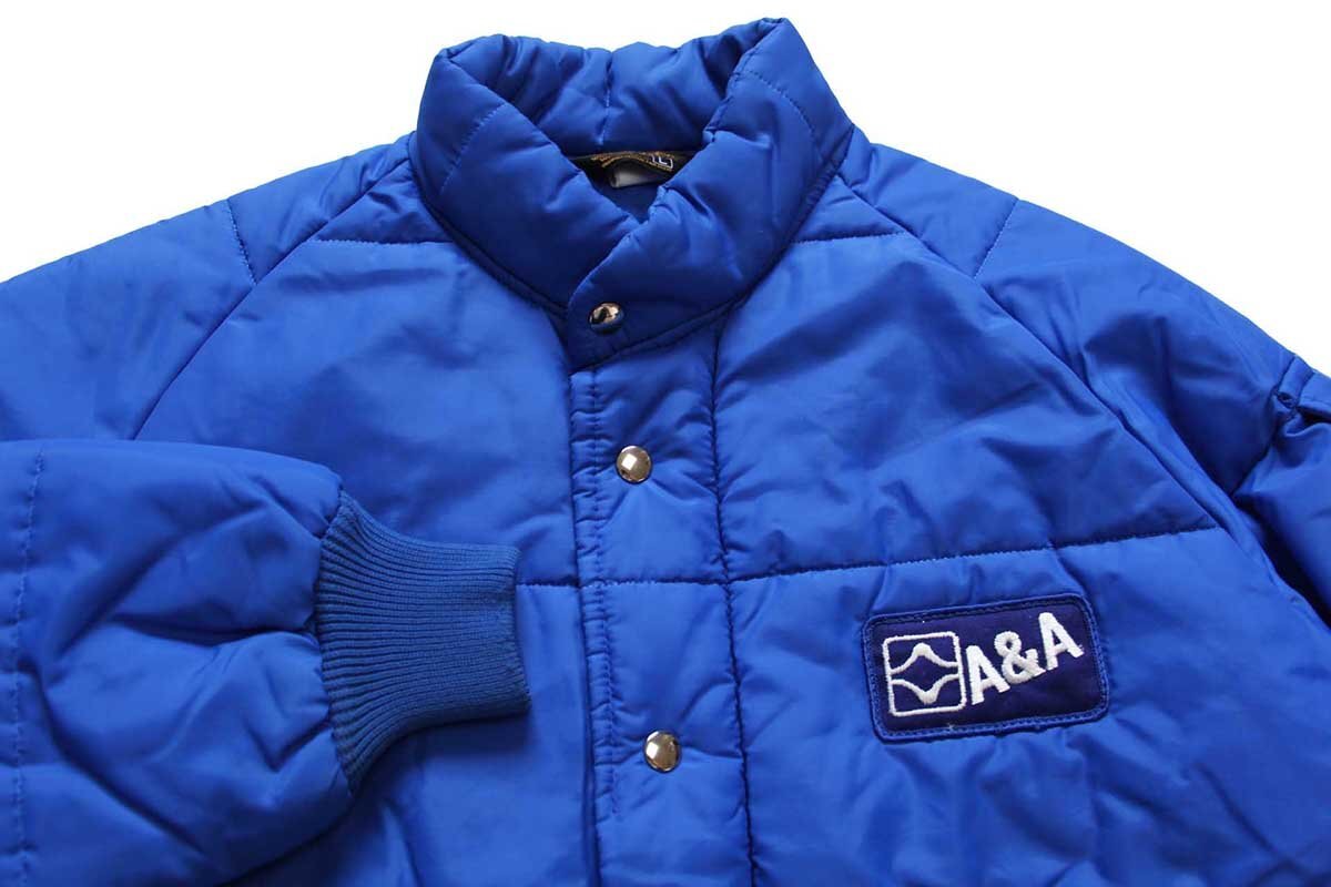 70s Swingster A&A パッチ付き 中綿入り ナイロン レーシング