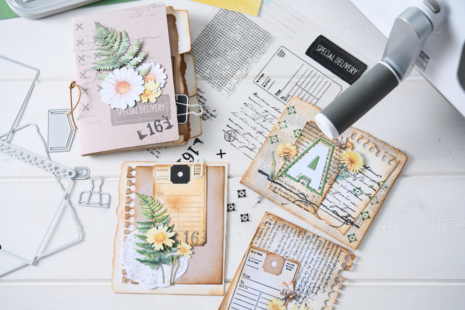 Sizzix Thinlits Die Set 4PK - Crochet by Tim Holtz – Sizzix.com