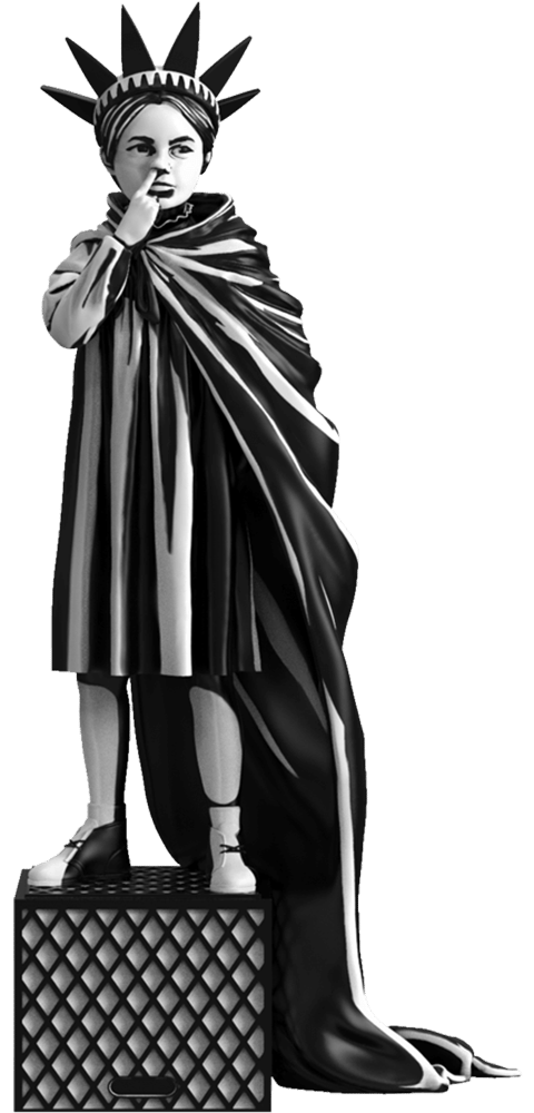 Liberty Girl Polystone Statue by Brandalised | Sideshow Collectibles