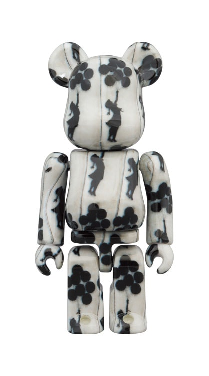 Be@rbrick Flying Balloons Girl 100% & 400% Collectible Set by