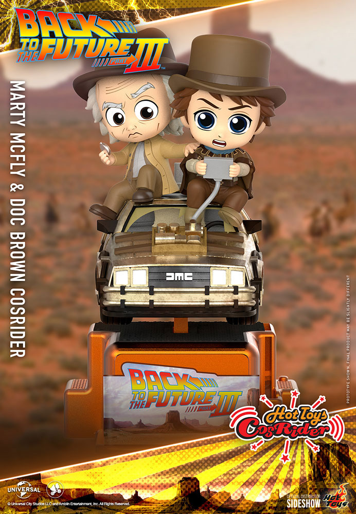 Marty McFly & Doc Brown CosRider by Hot Toys | Sideshow Collectibles