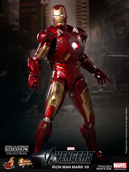 Marvel Iron Man Mark VII Sixth Scale Figure by Hot Toys | Sideshow