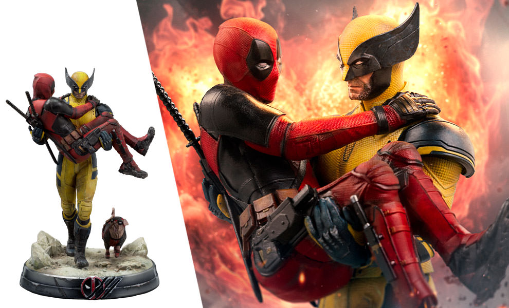 Deadpool & Wolverine Deluxe Art Scale 1:10 Scale Statue by Iron