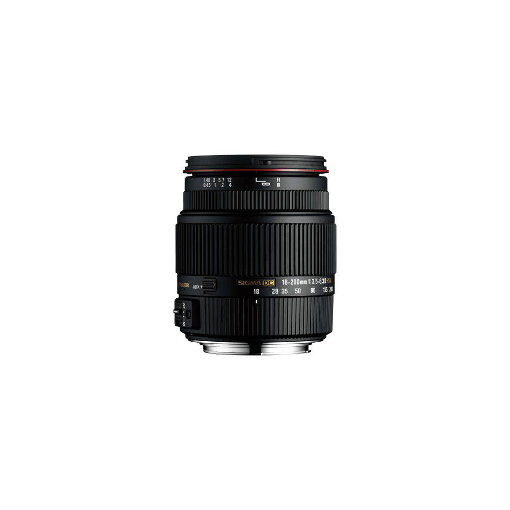 18-200mm F3.5-6.3 II DC OS HSM / DC HSM | LENSES | Sigma