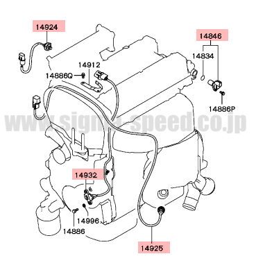 EVO7~9 CT9A 純正部品 Genuine spare parts | シグマスピードショップ