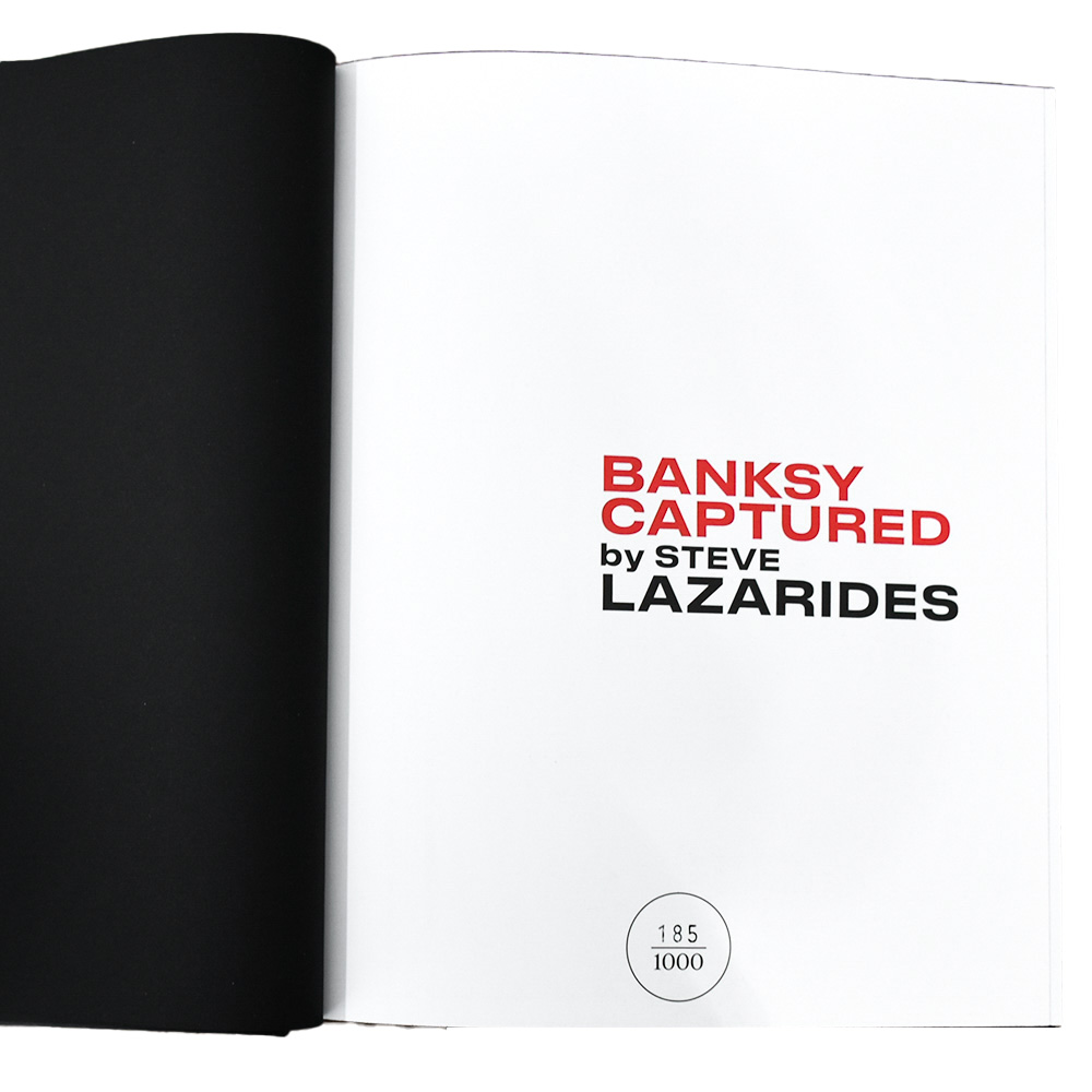 アート・デザイン・音楽 BANKSY CAPTURED by STEVE LAZARIDES Vol.1